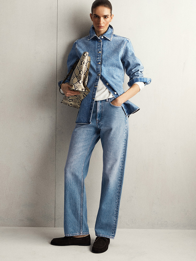 リプライズ ストレートレッグジーンズ